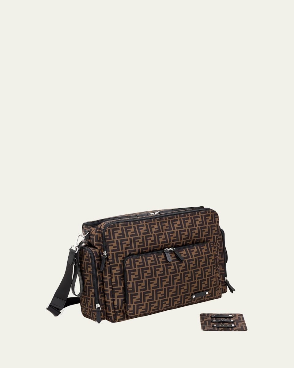 Monogram Diaper Bag W/ Changing Pad